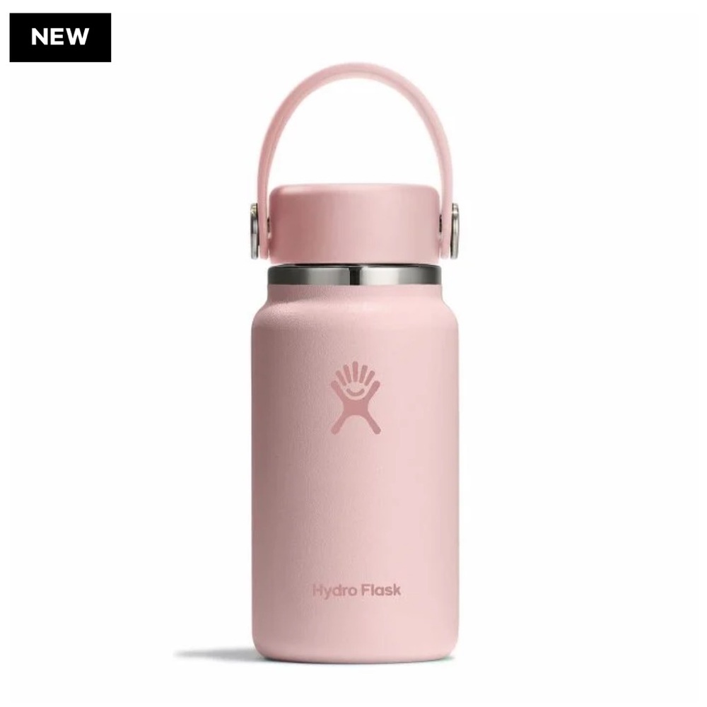 Hydro Flask Hydroflask MICRO Hydro Trillium Light Pink Mini Water Bottle 6.7oz